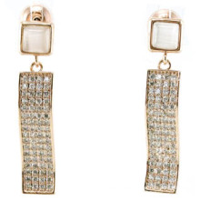 Good Quality & Fashion Jewelry 3A CZ 925 Silver Earring (E6512)